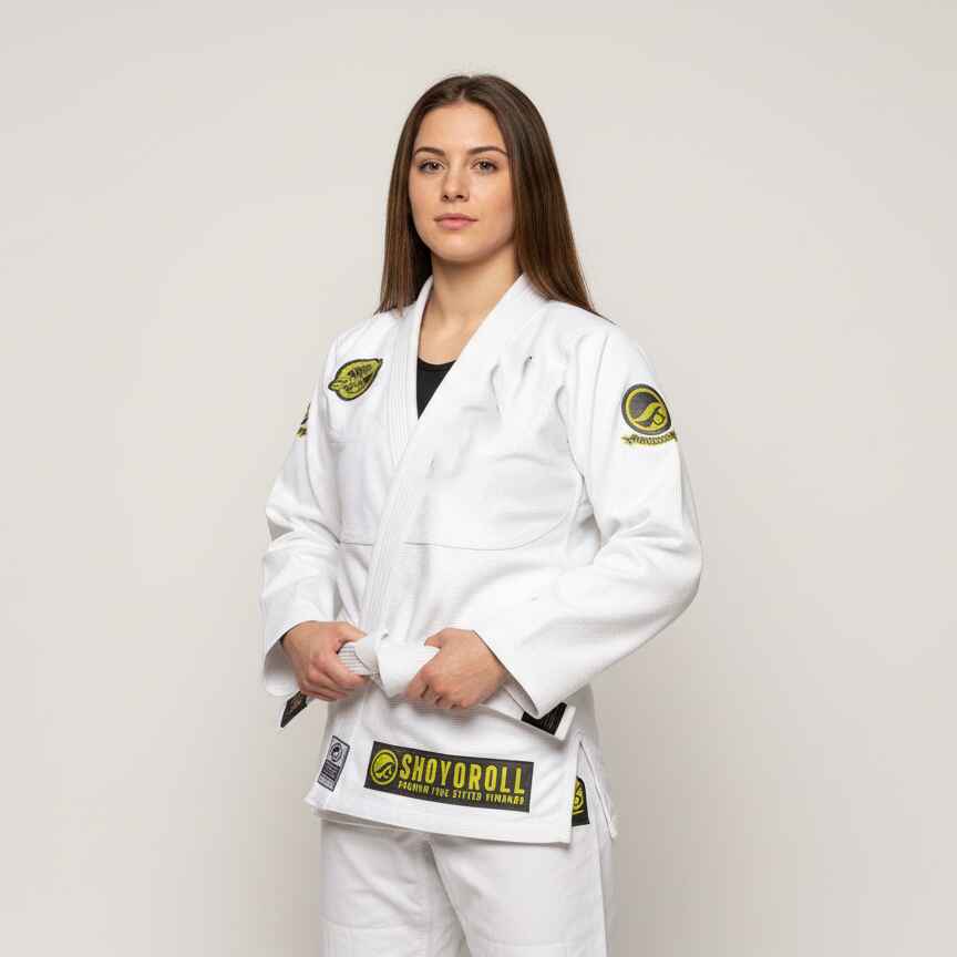 SHOYOROLL BATCH #75 SIX BJJ WHITE KIMONO / GI
