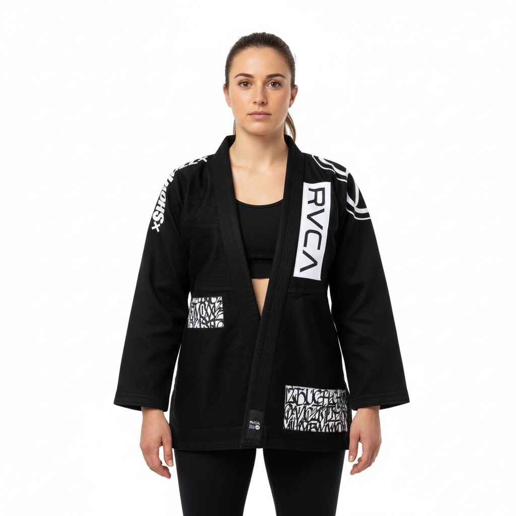 SHOYOROLL RVCA BATCH 105 BLACK KIMONO / GI