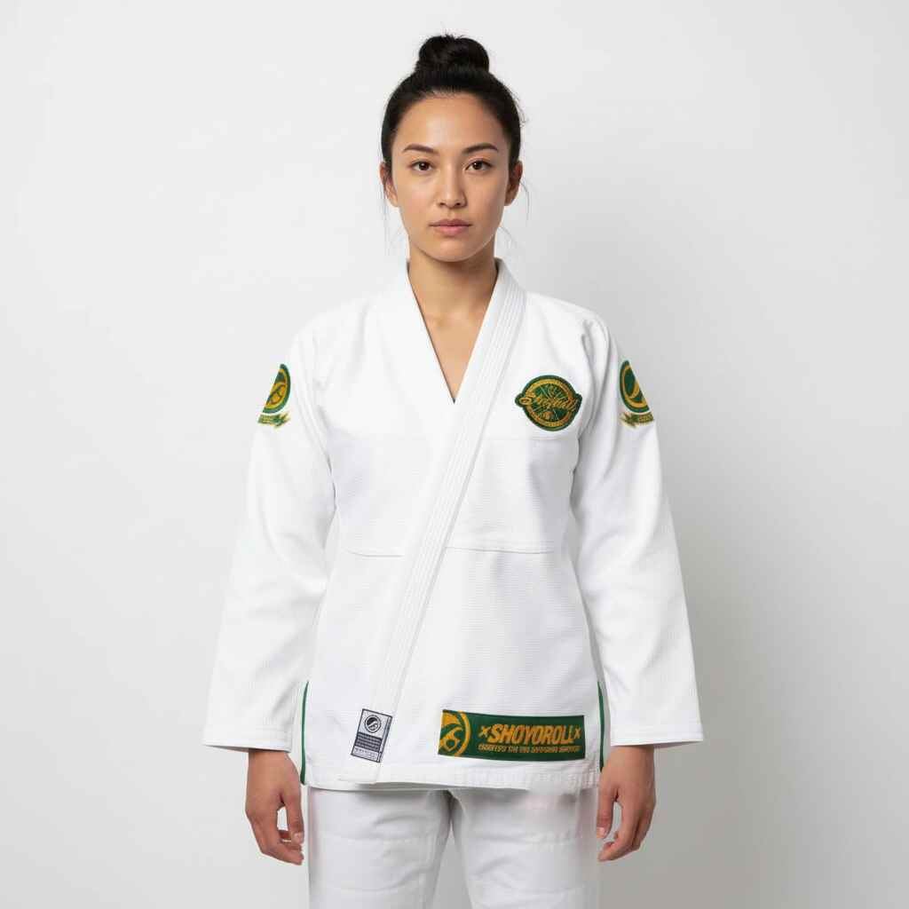 SHOYOROLL COMPETITOR 20.4 BJJ WHITE KIMONO / GI