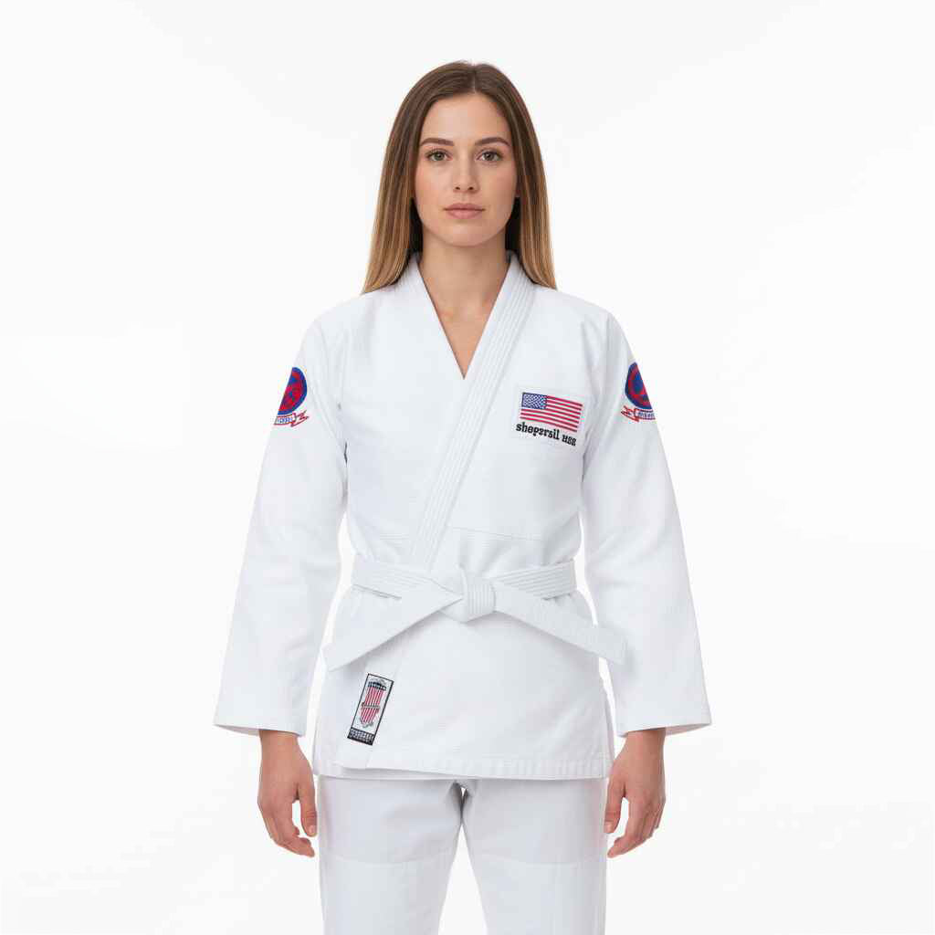 SHOYOROLL BATCH 151: 24 AMERICANA BJJ WHITE KIMONO / GI