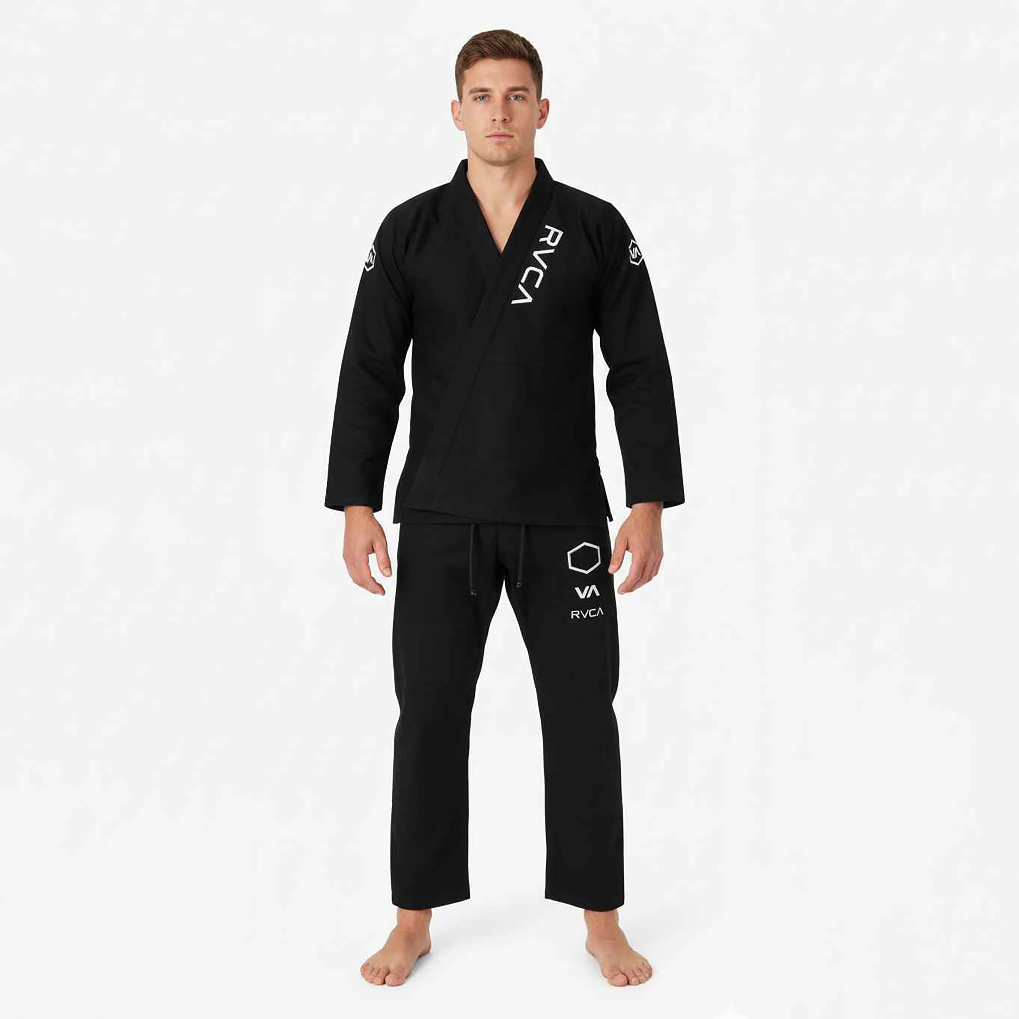 SHOYOROLL ART OF JIU JITSU - RVCA BLACK KIMONO / GI