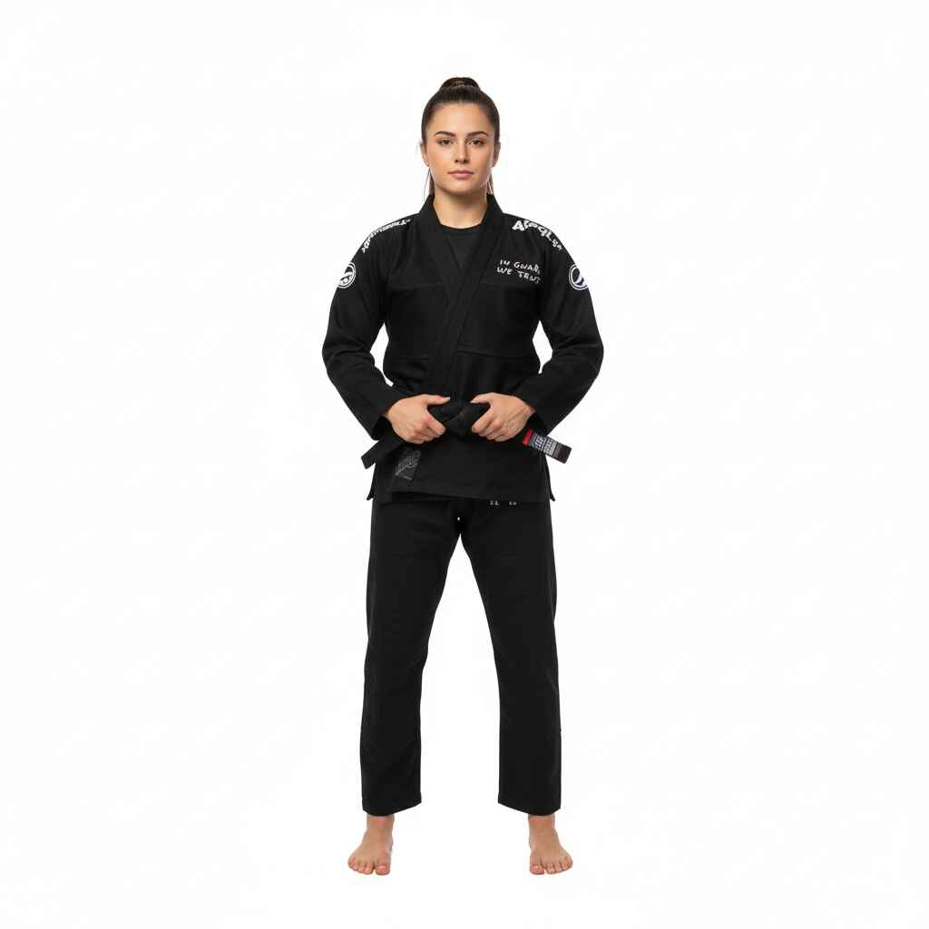 SHOYOROLL BATCH 111 YU NAGABA BLACK KIMONO / GI