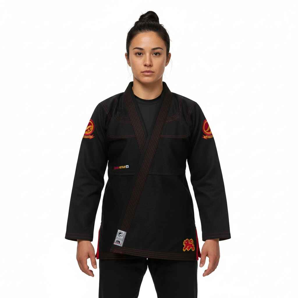 SHOYOROLL BATCH 146 BLACKSTAR RETRO BLACK KIMONO / GI