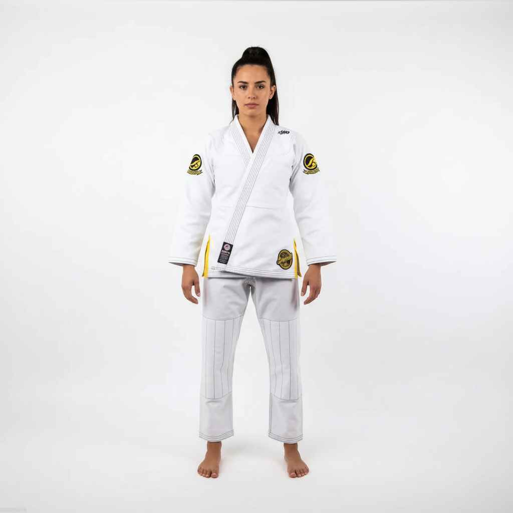 SHOYOROLL COMP STANDARD XV Q1 SUPERMAN BJJ WHITE KIMONO / GI