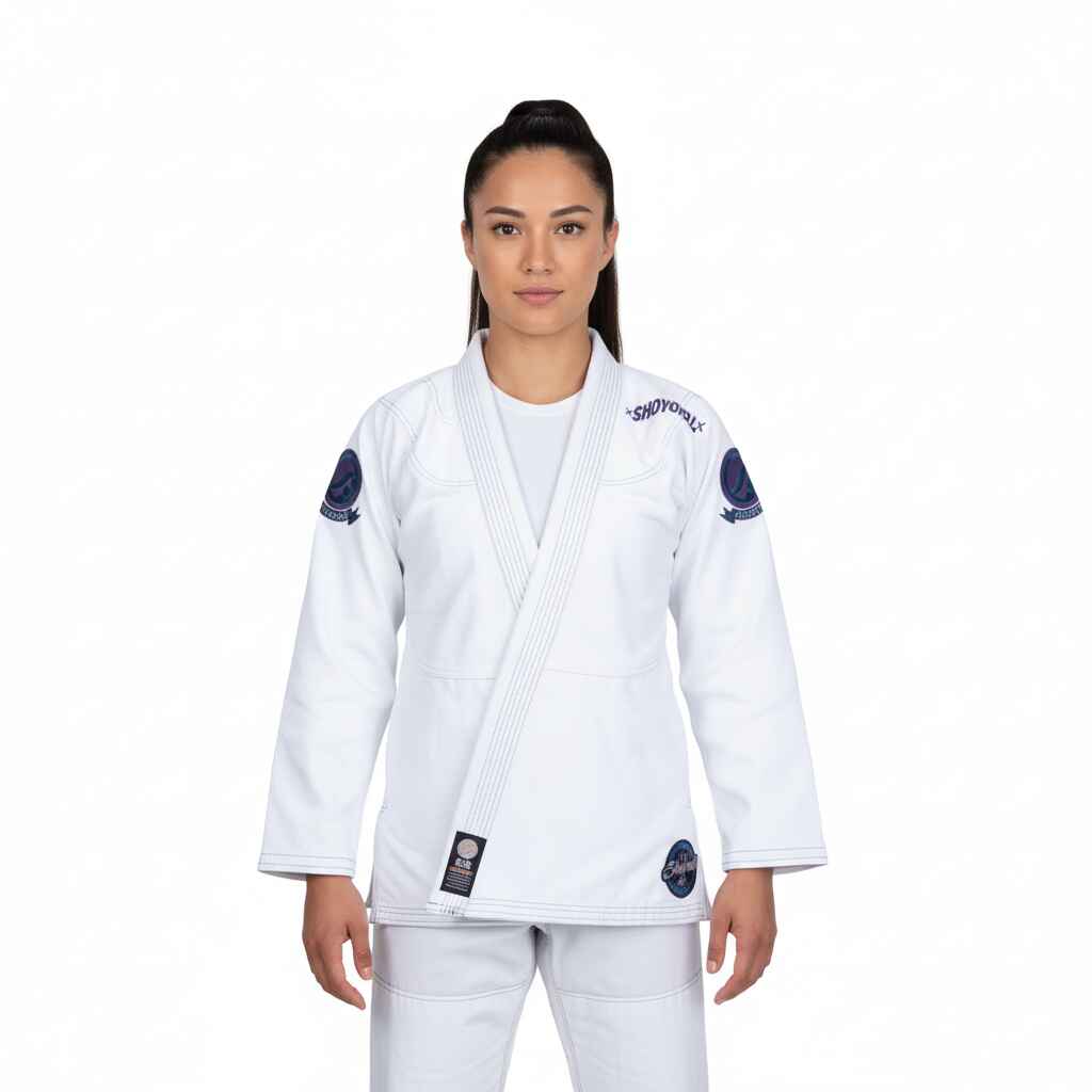 SHOYOROLL BJJ GI COMP STANDARD XV Q4 WHITE KIMONO / GI