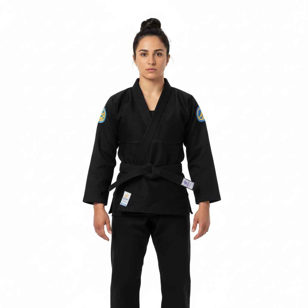 SHOYOROLL IBJJF 2023 WAZAIR ULTRALITE SCHWARZER KIMONO / GI