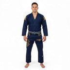 SHOYOROLL BATCH #33 7TH SON V2 BRASILIANISCHES JIU-JITSU NAVY KIMONO / GI