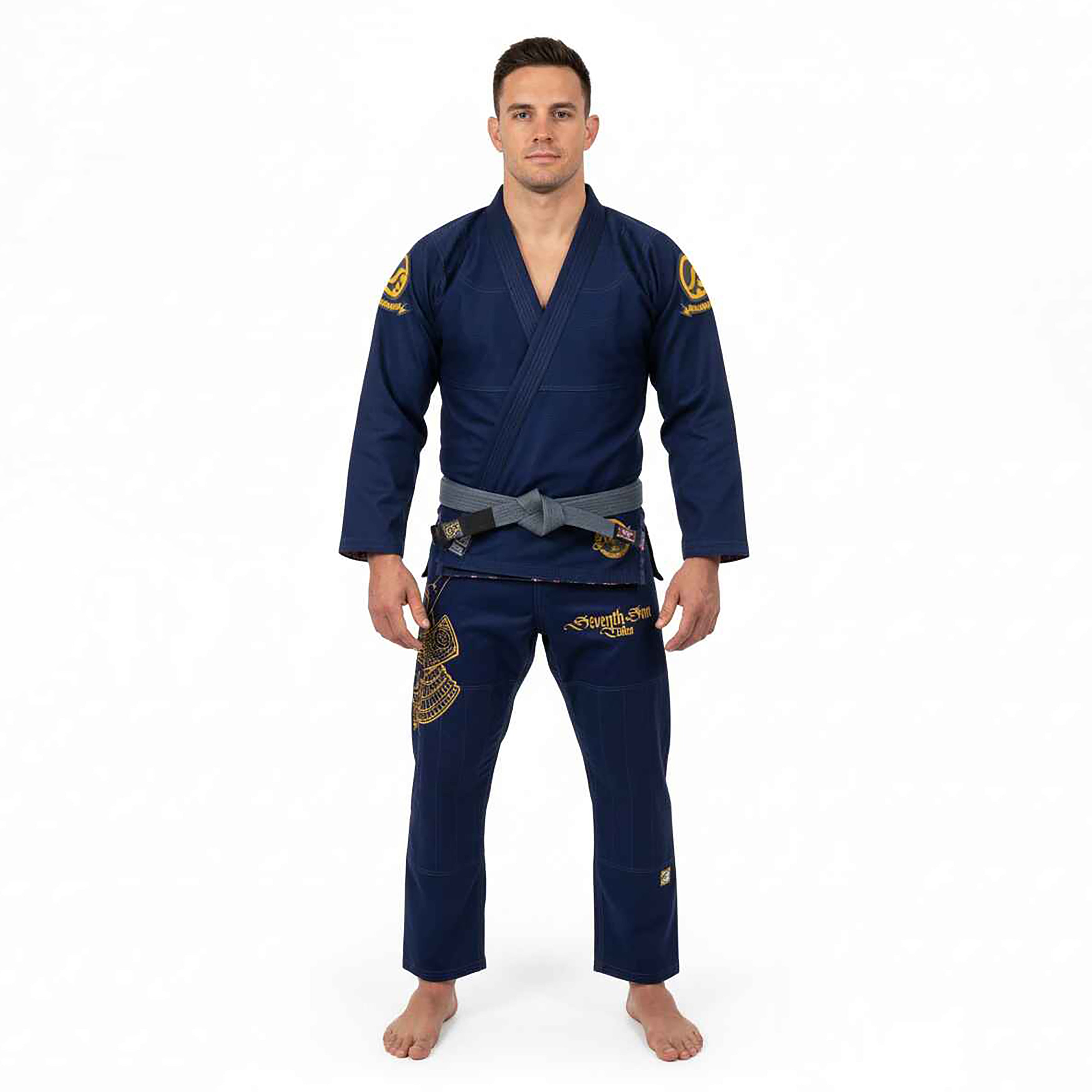SHOYOROLL BATCH #33 7TH SON V2 BRAZILIAN JIU-JITSU NAVY KIMONO / GI