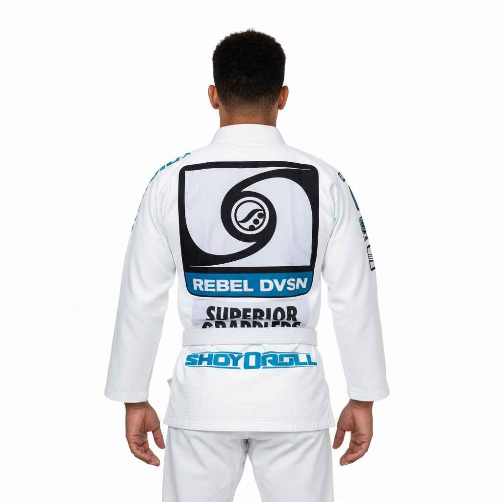 SHOYOROLL FEDERATION V4 BATCH 24 BRASILIANISCHER JIU-JITSU WEISSER KIMONO / GI