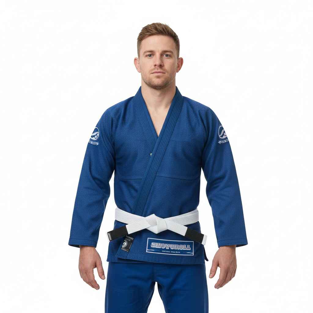 SHOYOROLL LAVENDER COMPETITOR BJJ BLUE KIMONO / GI