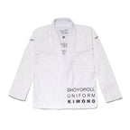 SHOYOROLL BATCH 92 REBEL APPLIQUE WHITE KIMONO / GI
