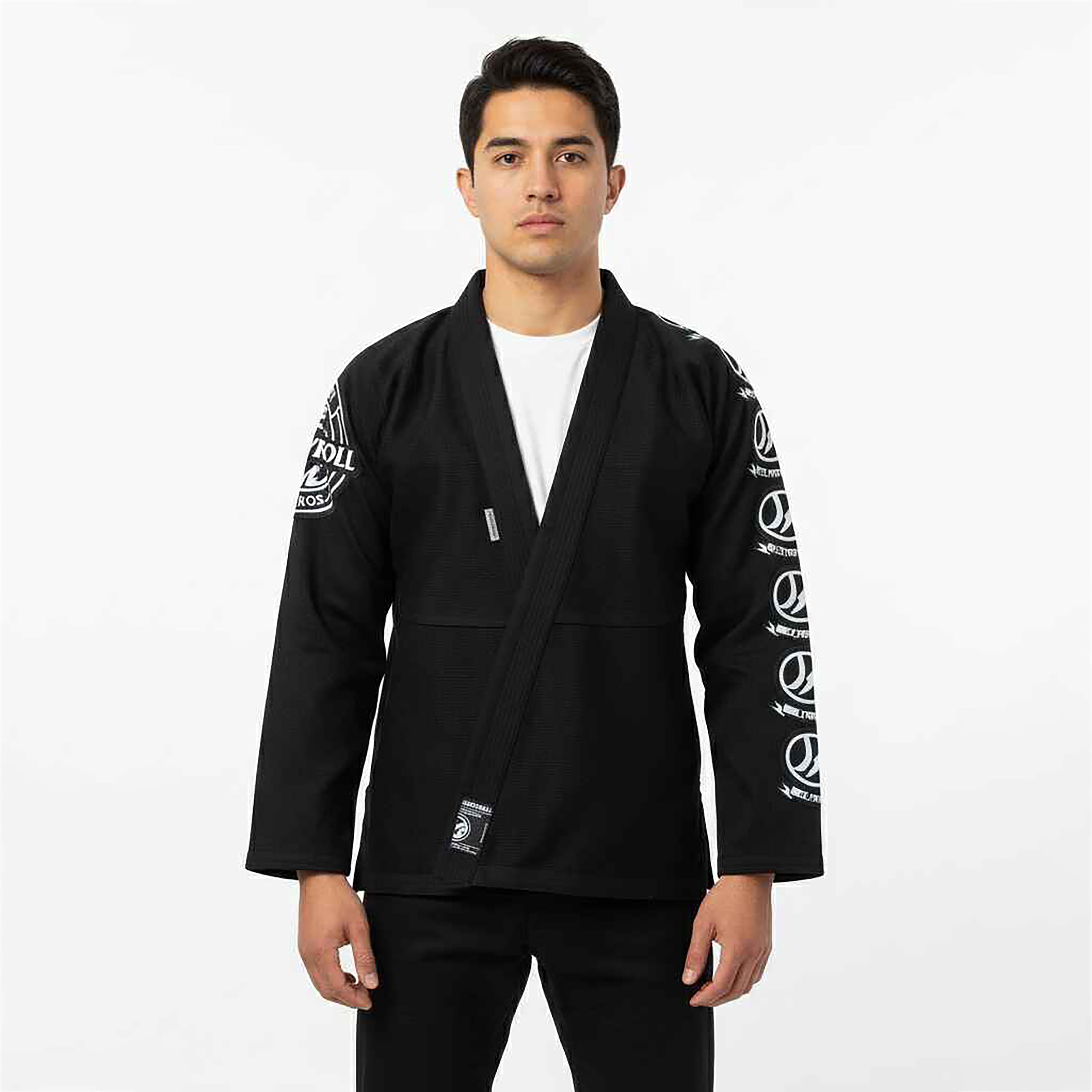 SHOYOROLL JIU JITSU CUSTOM DESIGN OEM BRAZILIAN BJJ BLACK KIMONO / GI
