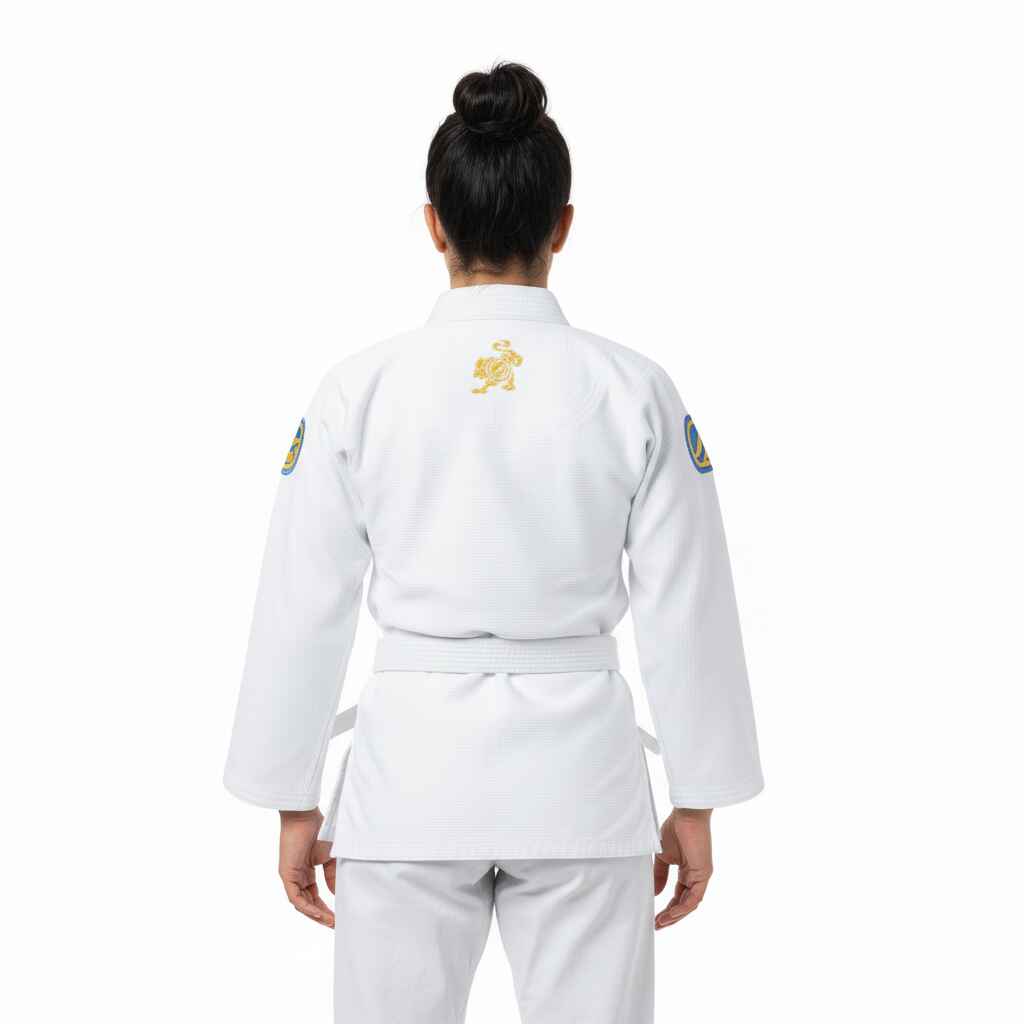 SHOYOROLL IBJJF X WAZAIR WHITE 2023 BBJ WEISSER KIMONO / GI