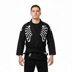SHOYOROLL X BROKEN BONES KOLLABORATION BRASILIANISCHES JIU-JITSU SCHWARZER KIMONO / GI