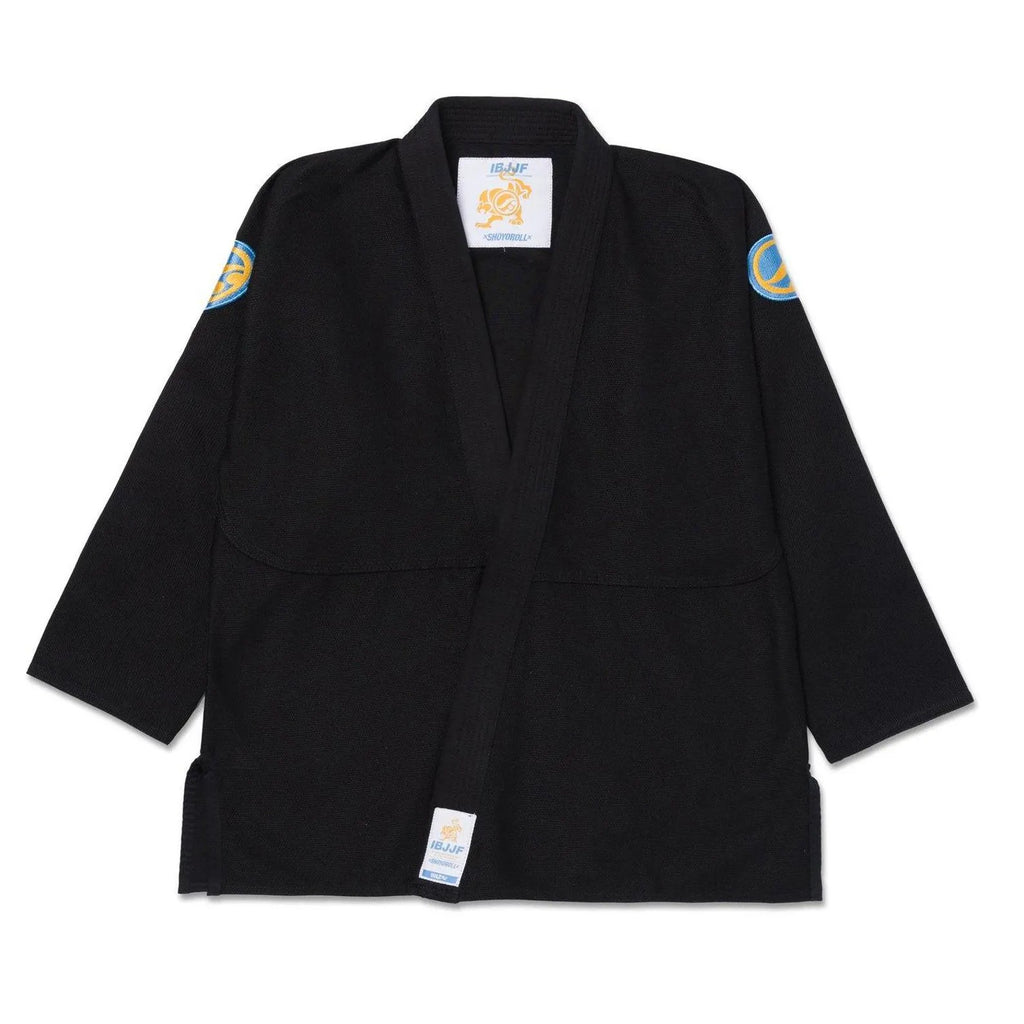 SHOYOROLL IBJJF 2023 WAZAIR ULTRALITE SCHWARZER KIMONO / GI