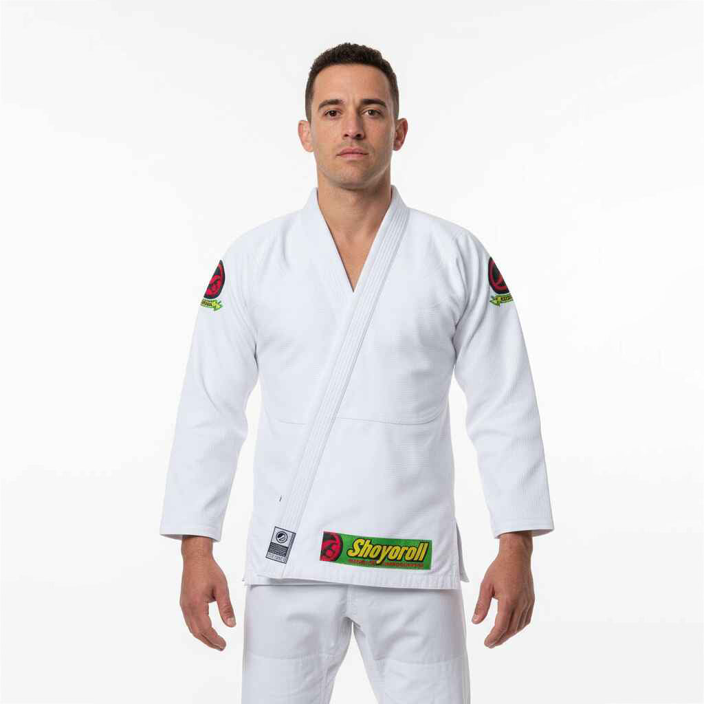 SHOYOROLL RASTA COMPETITOR BJJ KIMONO / GI BLANCO