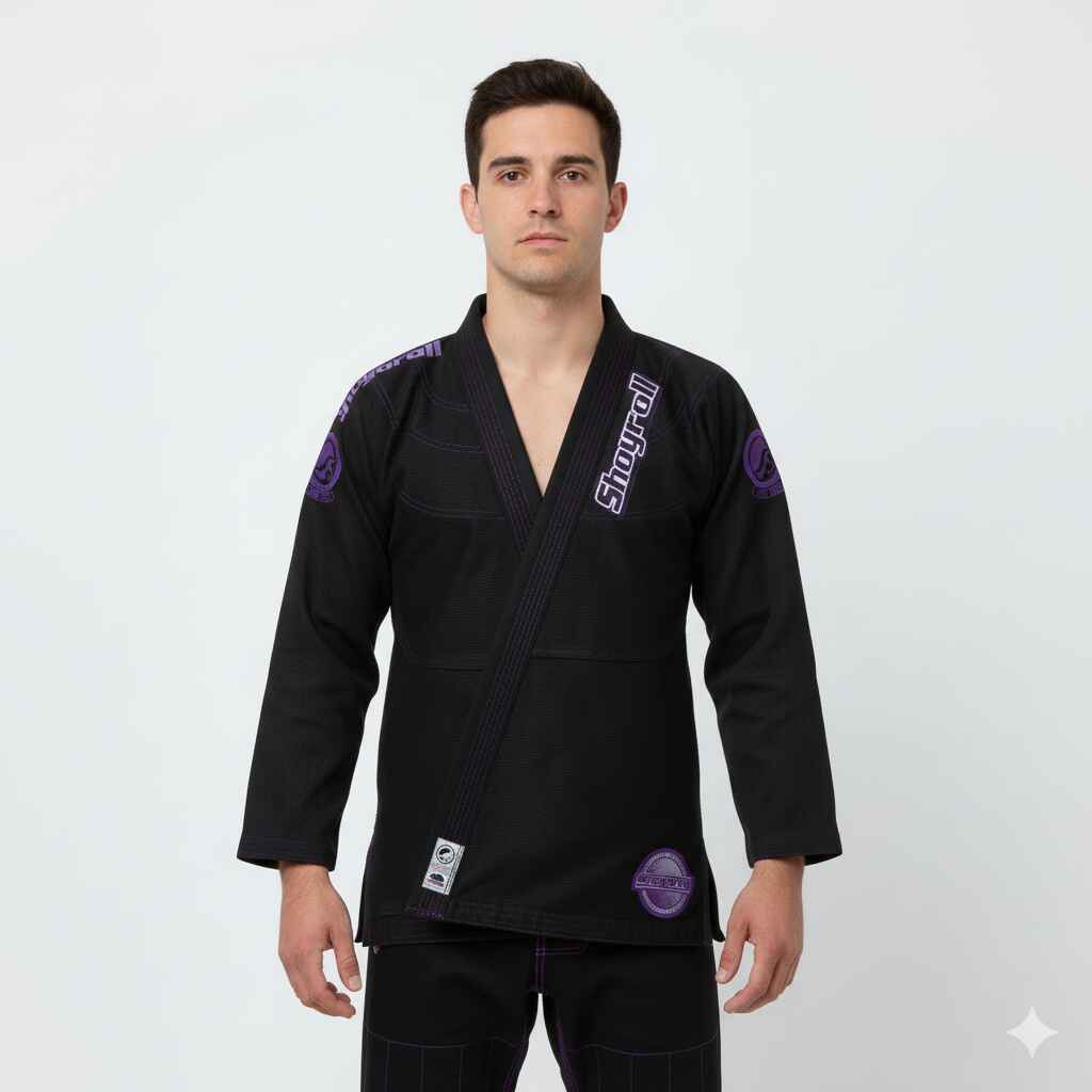 SHOYOROLL GRAPE COMPETITOR BJJ BLACK KIMONO / GI