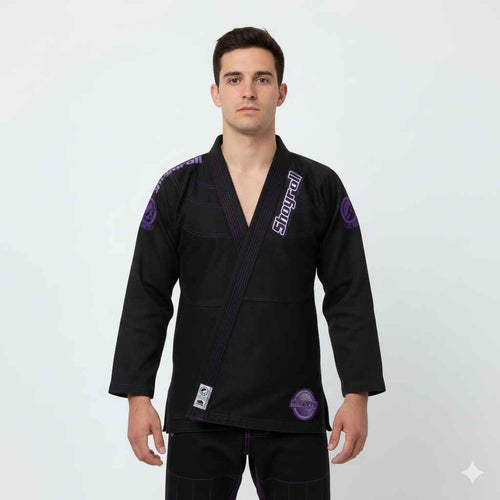 SHOYOROLL GRAPE COMPETITOR BJJ SCHWARZER KIMONO / GI