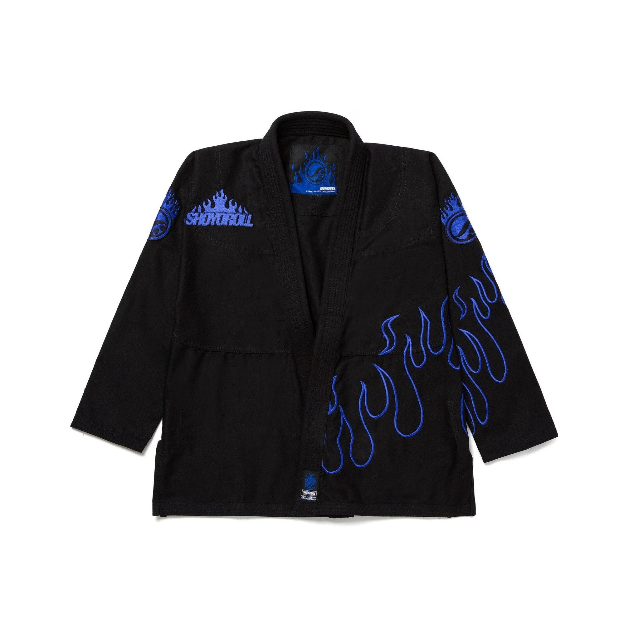 SHOYOROLL BATCH #135 INFERNO BJJ BLACK KIMONO / GI
