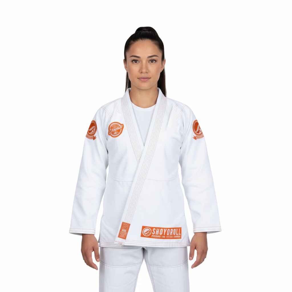 SHOYOROLL EMBER COMPETITOR BJJ WHITE KIMONO / G