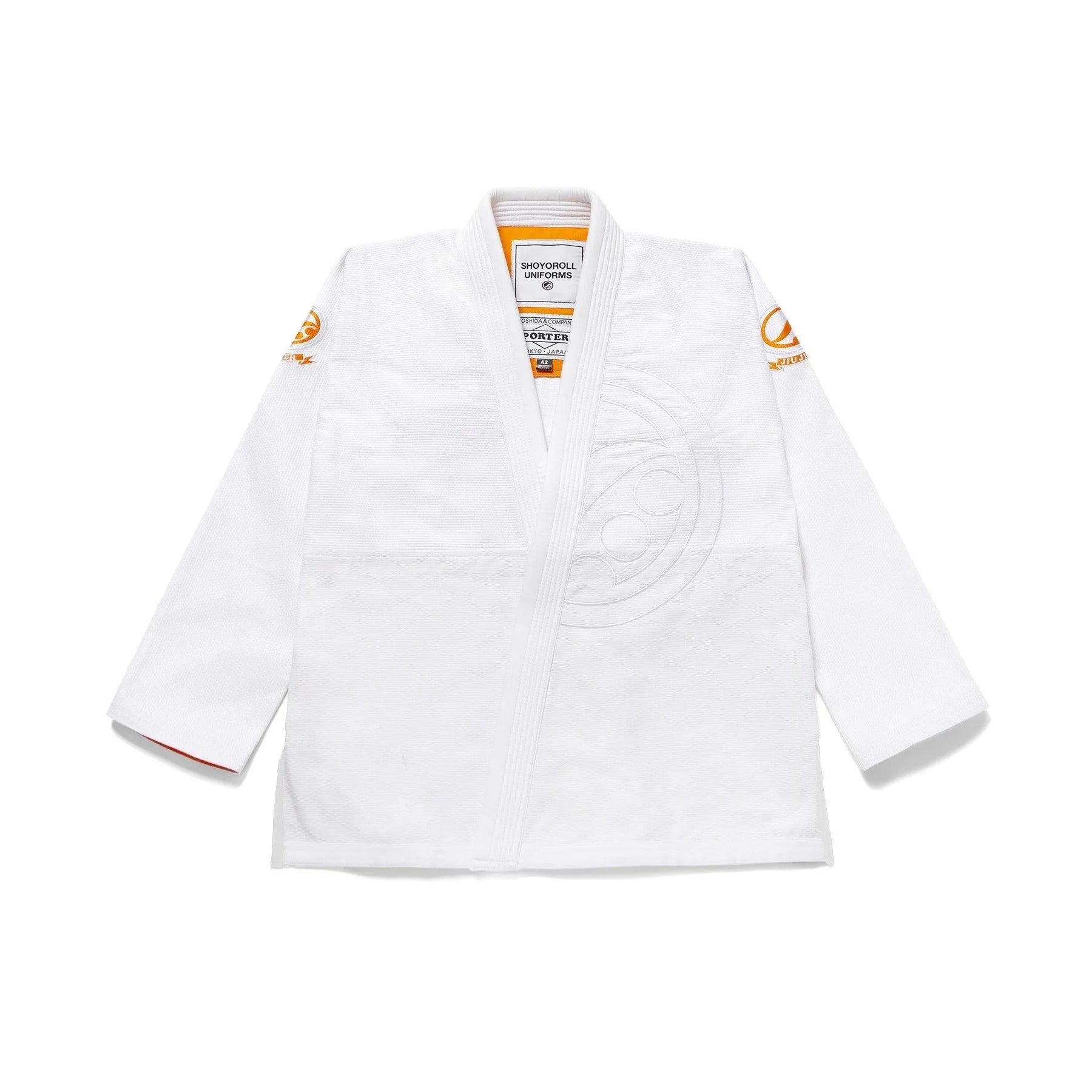 SHOYOROLL X PORTER BATCH #123 BRAZILIAN JIU-JITSU WHITE KIMONO / GI