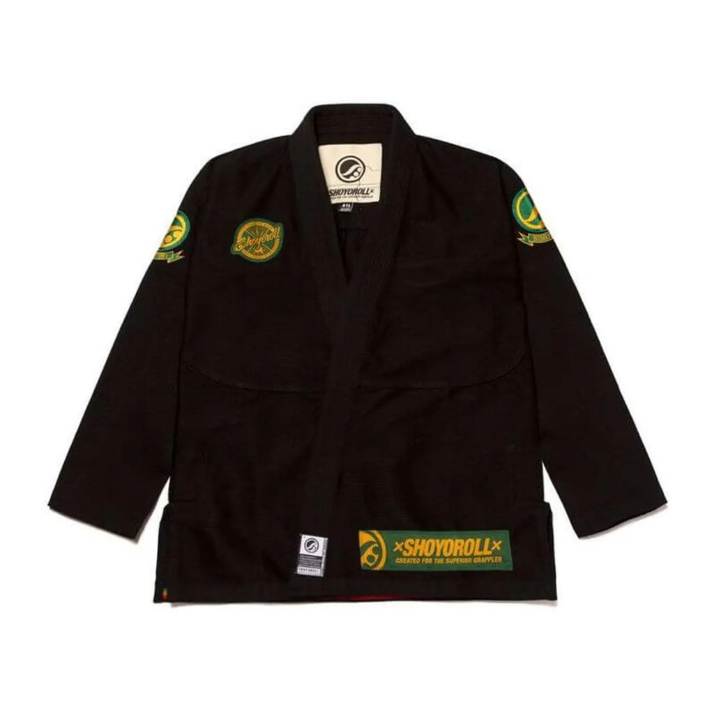 SHOYOROLL COMPETITOR 20.4 BJJ BLACK KIMONO / GI