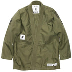 SHOYOROLL X UNDEFEATED BATCH 31 BJJ IN OLIVE GREEN KIMONO / GI