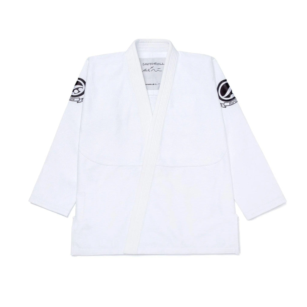 SHOYOROLL BATCH #148 BRUTE FORCE WHITE KIMONO / GI