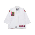 KIMONO / GI BLANCO DE JIU-JITSU BRASILEÑO SHOYOROLL MALIBU LOTE #143