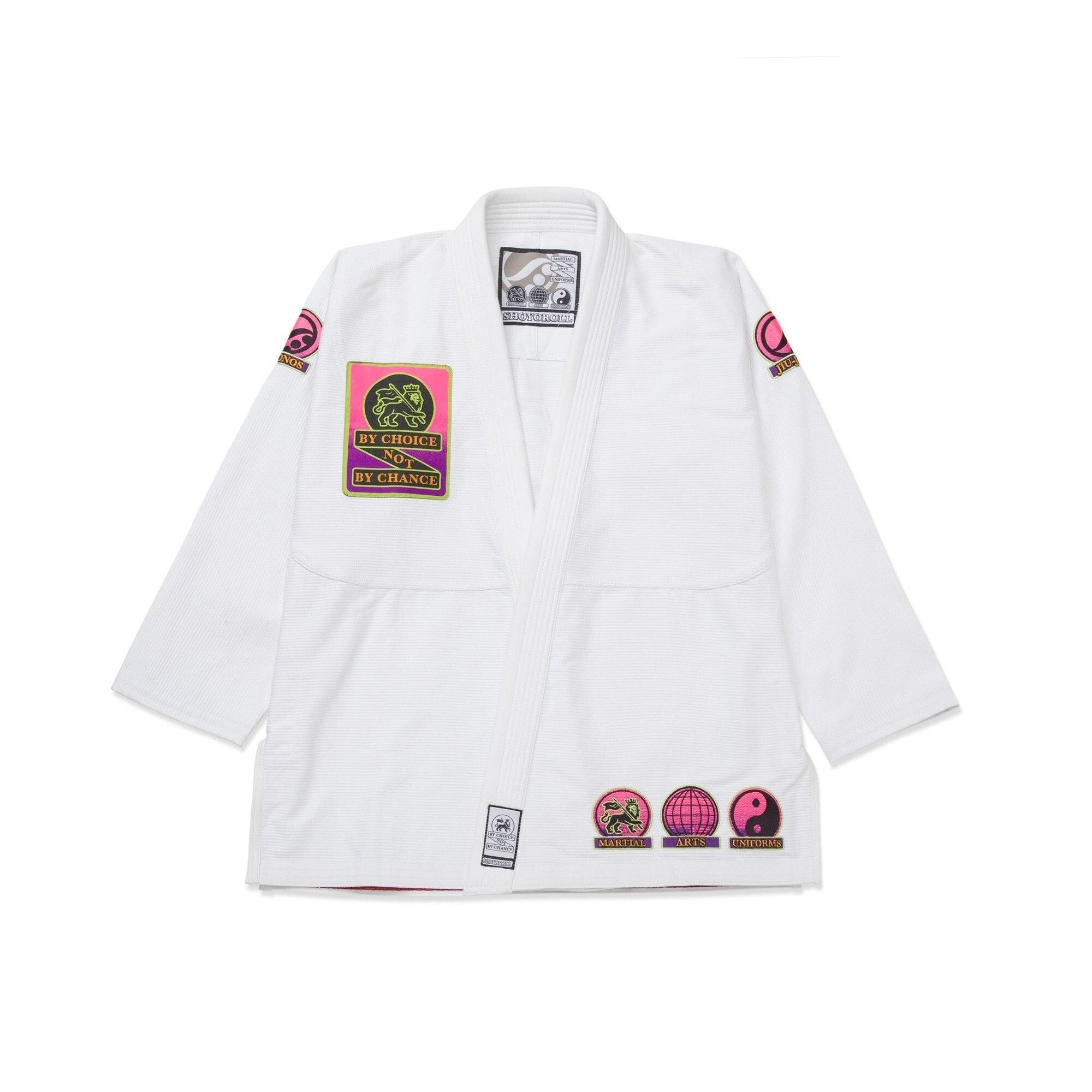 KIMONO / GI BLANCO DE JIU-JITSU BRASILEÑO SHOYOROLL MALIBU LOTE #143