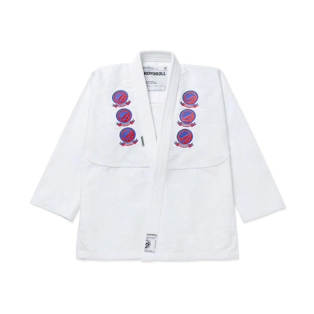 SHOYOROLL ADMIRAL COMPETITOR BRAZILIAN JIU-JITSU WHITE KIMONO / GI
