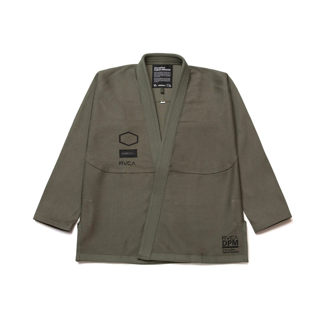 SHOYOROLL BATCH #114 RVCA X DPM BJJ OLIVE GREEN KIMONO / GI