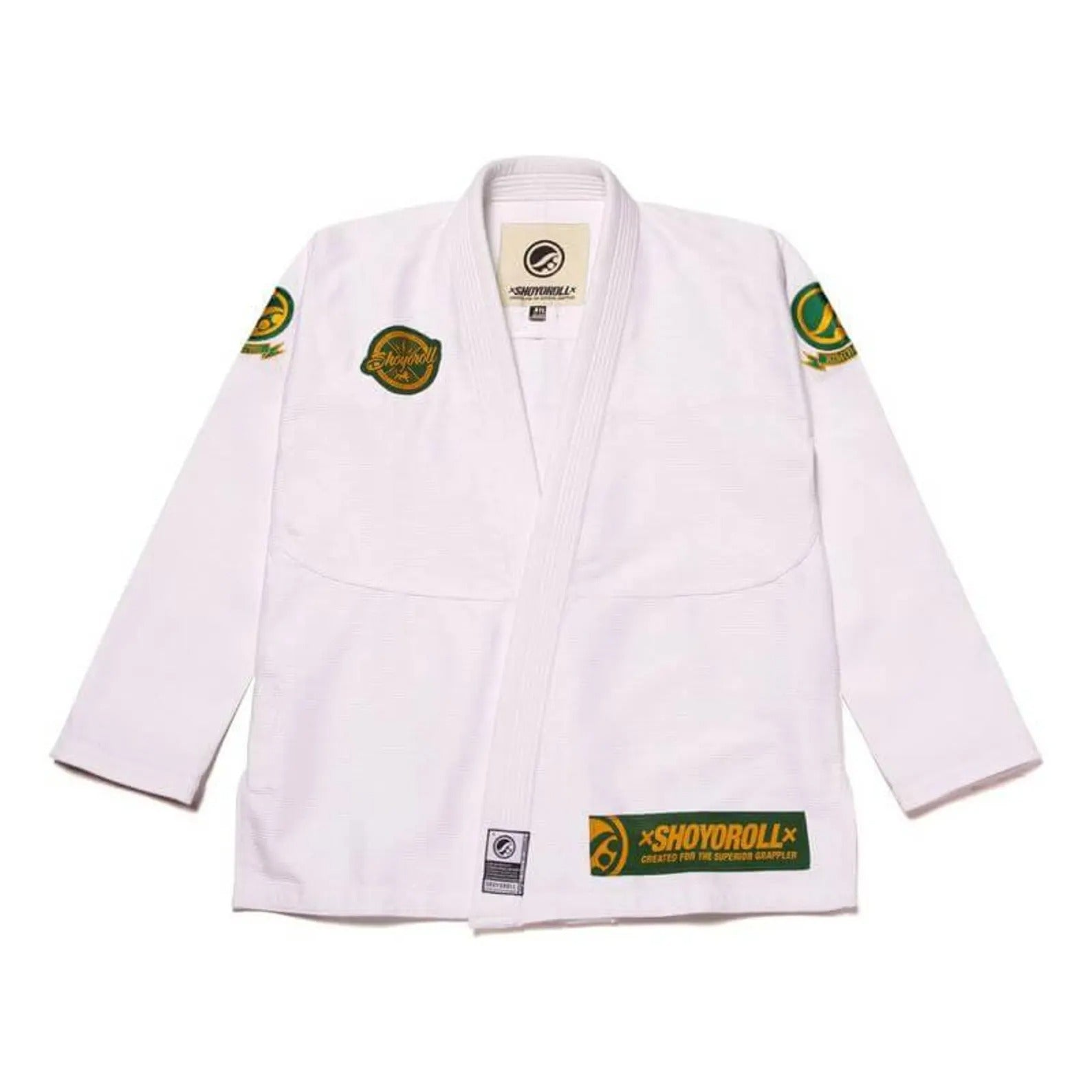 SHOYOROLL COMPETITOR 20.4 BJJ WHITE KIMONO / GI