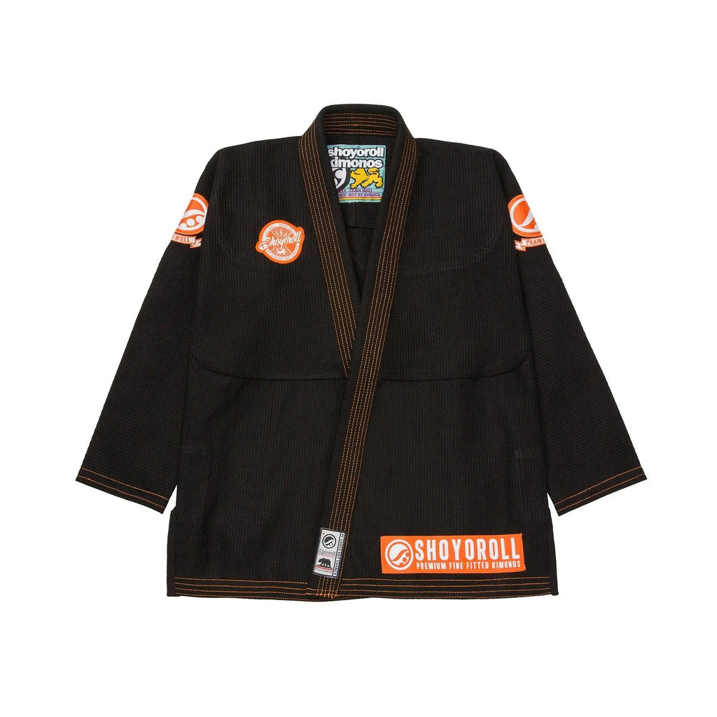 SHOYOROLL EMBER COMPETITOR BBJ BLACK KIMONO / GI
