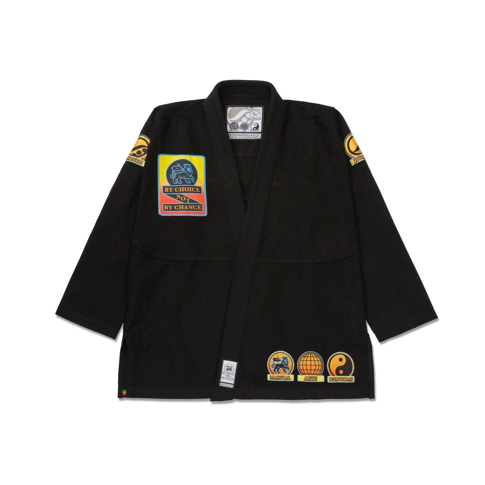 SHOYOROLL BATCH 143 MALIBU BJJ GI JIU-JITSU SCHWARZER KIMONO / GI