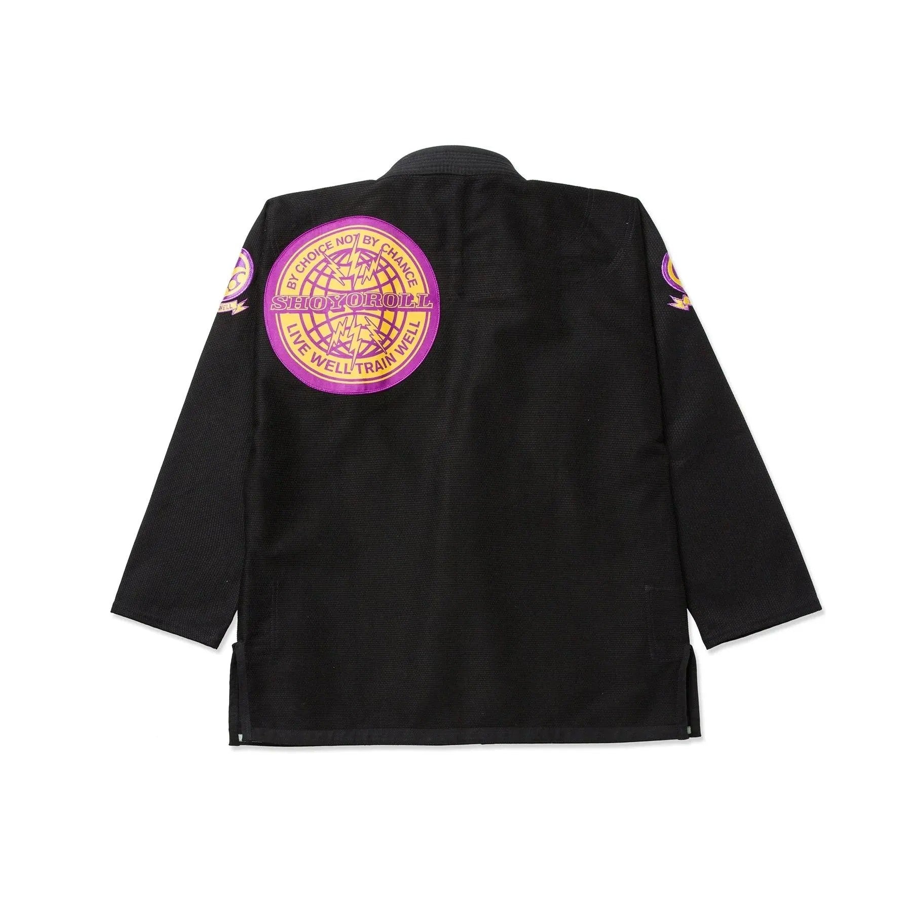 SHOYOROLL CITRINE COMPETITOR BRAZILIAN JIU-JITSU BLACK KIMONO / GI