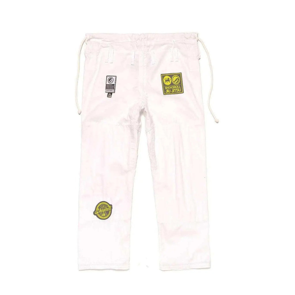 SHOYOROLL BATCH #75 SIX BJJ WHITE KIMONO / GI