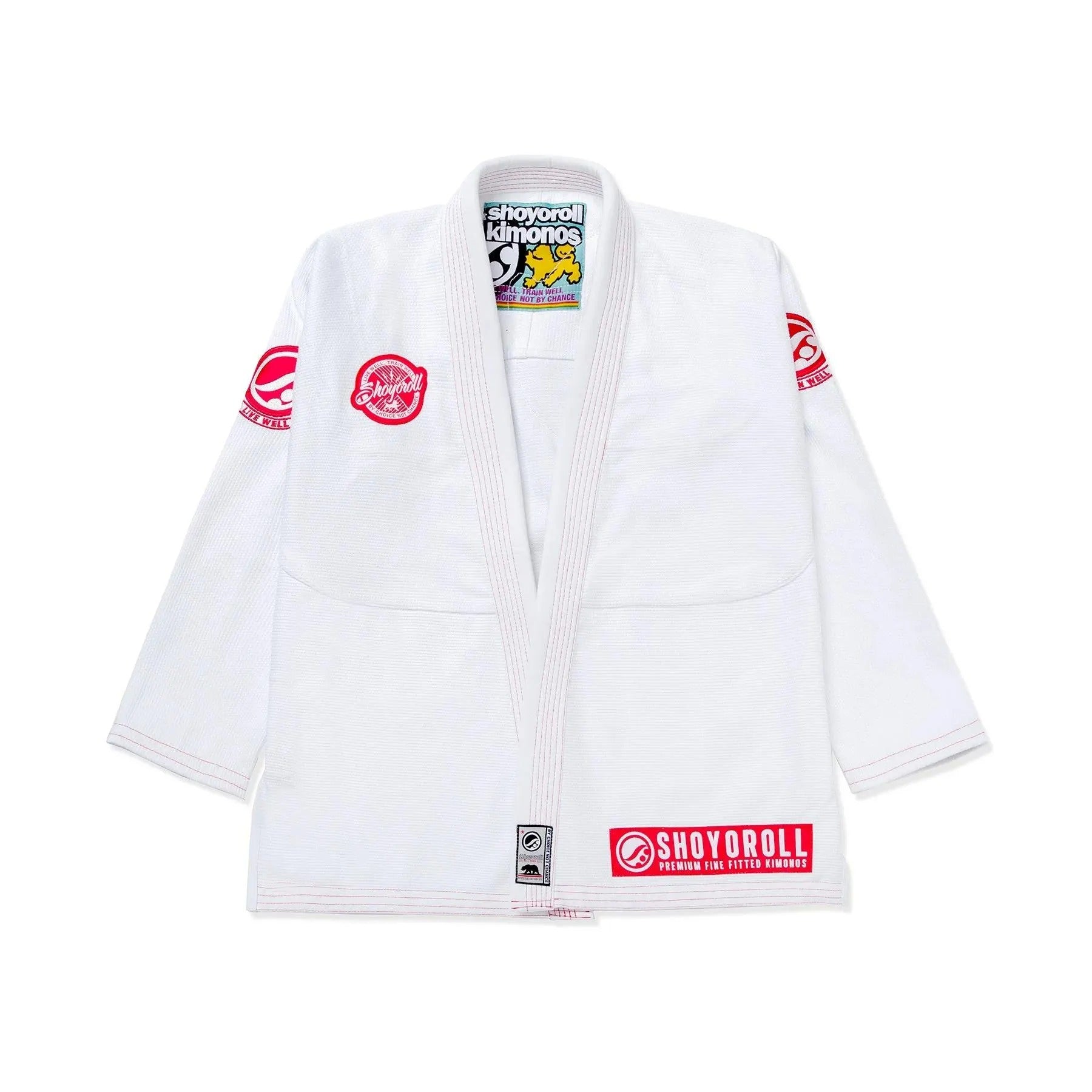 SHOYOROLL RASTA HERITAGE COMPETITOR BJJ WHITE KIMONO / GI