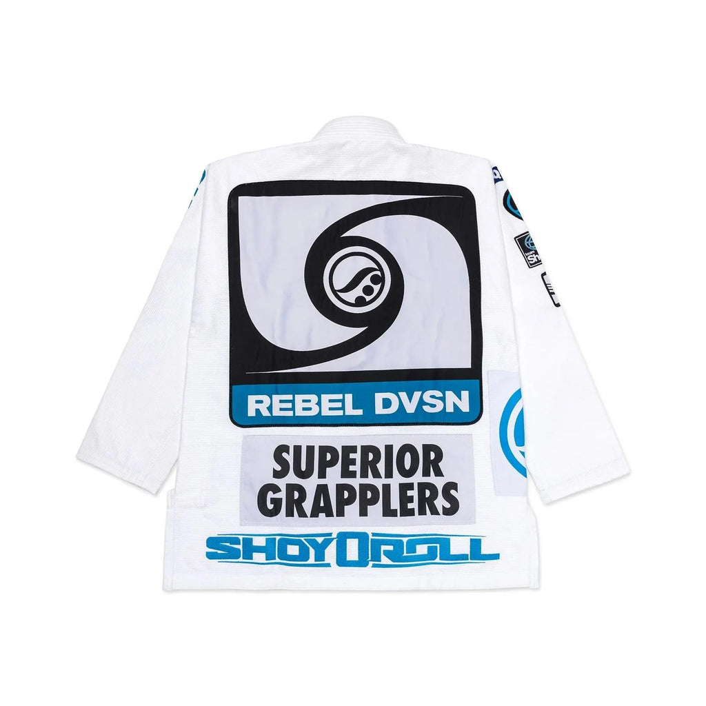 SHOYOROLL FEDERATION V4 BATCH 24 BRASILIANISCHER JIU-JITSU WEISSER KIMONO / GI