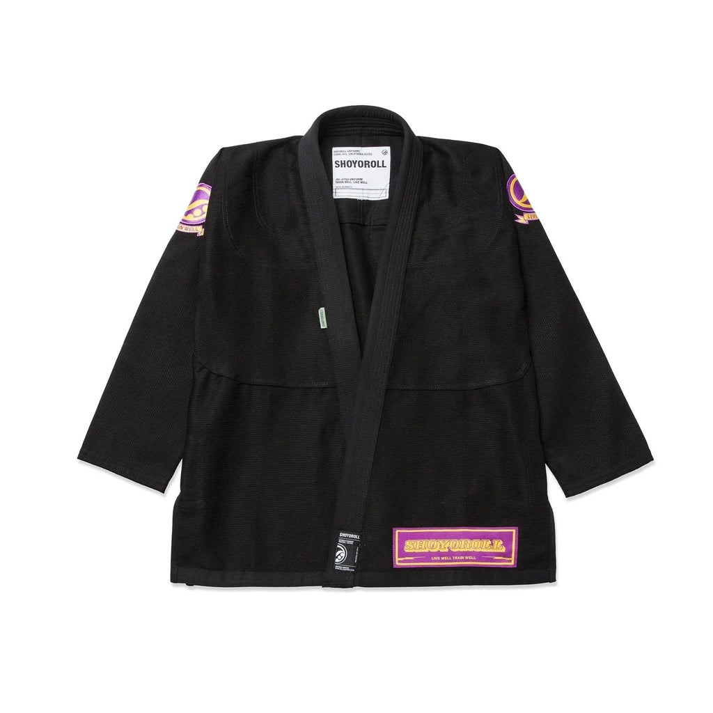 SHOYOROLL CITRINE COMPETITOR BRAZILIAN JIU-JITSU BLACK KIMONO / GI