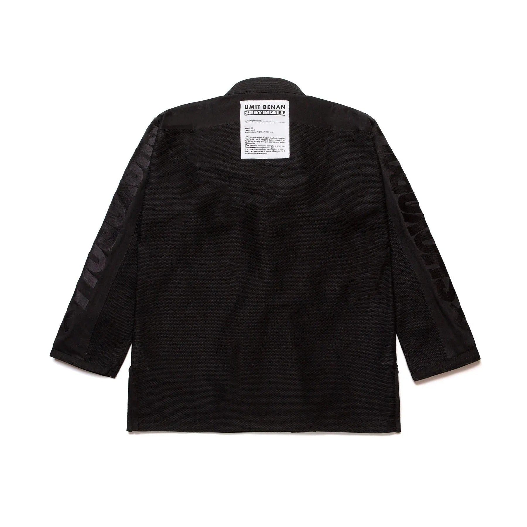SHOYOROLL BATCH #107 UMIT BENAN V2 BJJ BLACK KIMONO / GI