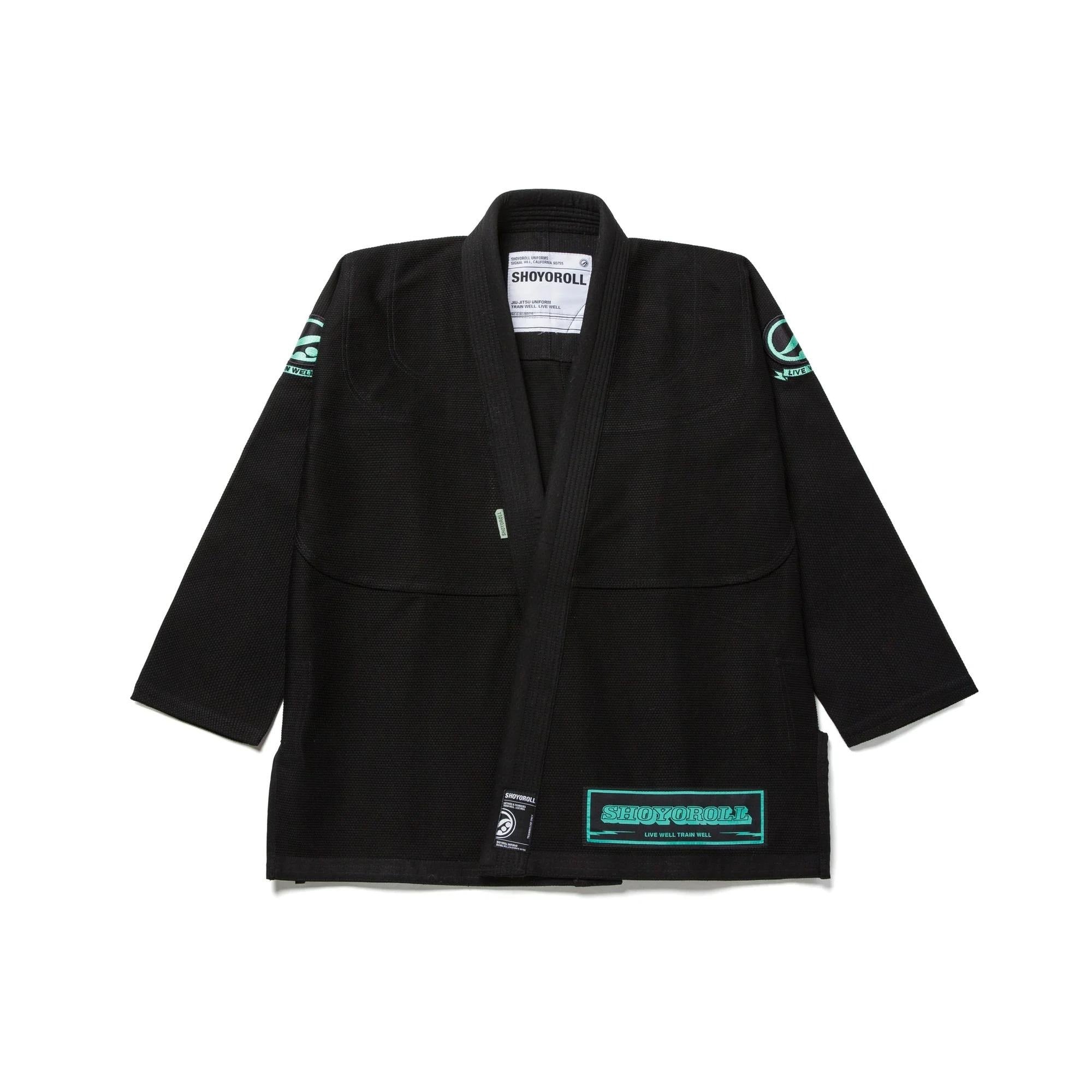 SHOYOROLL ALPINE COMPETITOR KIMONO / GI DE BJJ NEGRO