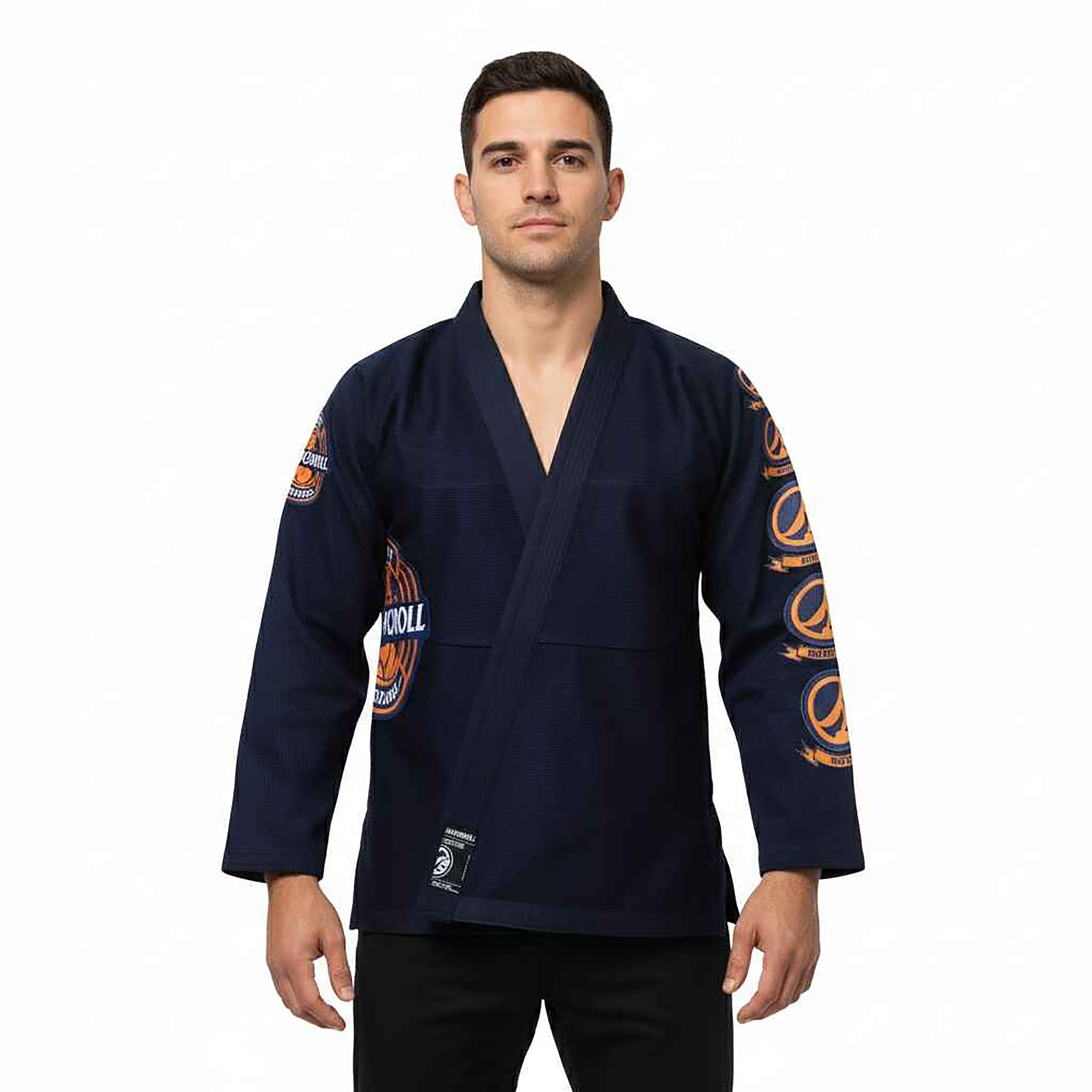SHOYOROLL TANGERINE COMPETITOR BJJ NEVY KIMONO / GI
