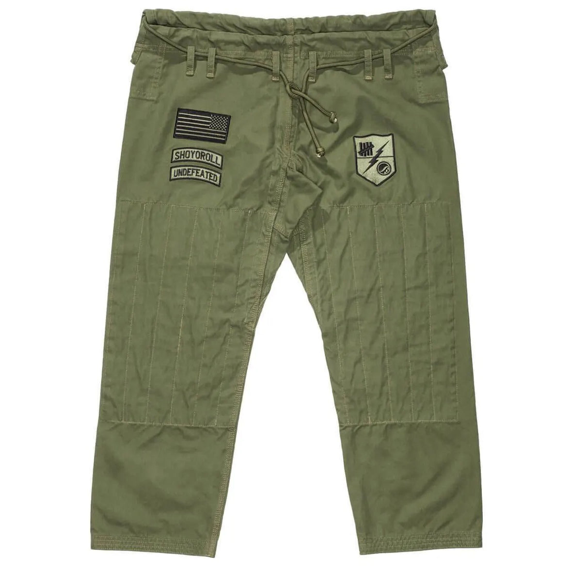 SHOYOROLL X UNDEFEATED BATCH 31 BJJ IN OLIVE GREEN KIMONO / GI