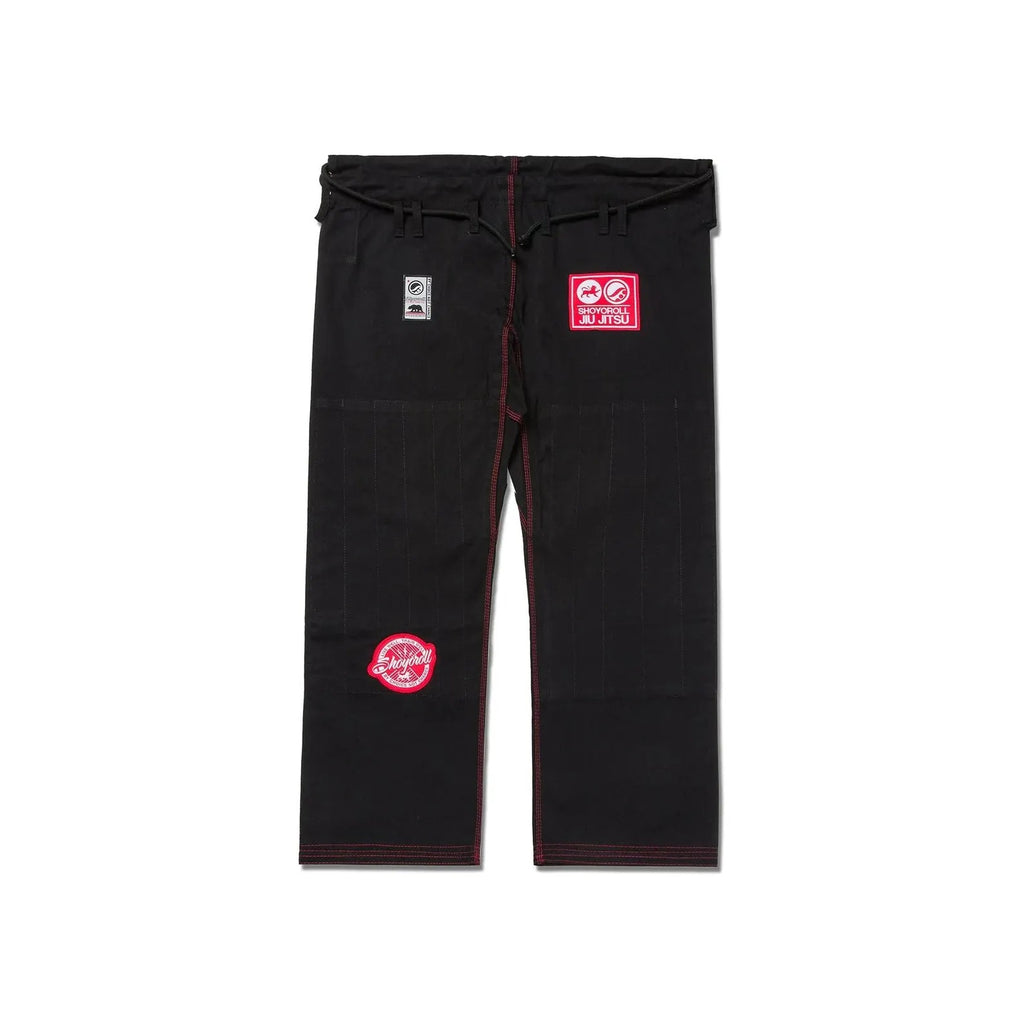 SHOYOROLL CARMINE COMPETITOR BLACK KIMONO / GI