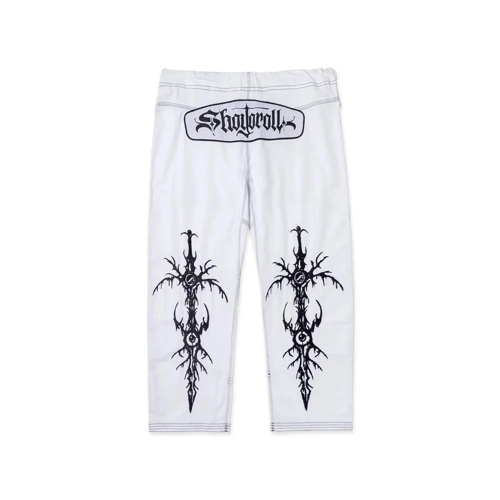 SHOYOROLL TRIBAL BJJ LEICHTGEWICHT WETTKAMPF JIU JITSU WEISSER KIMONO / GI