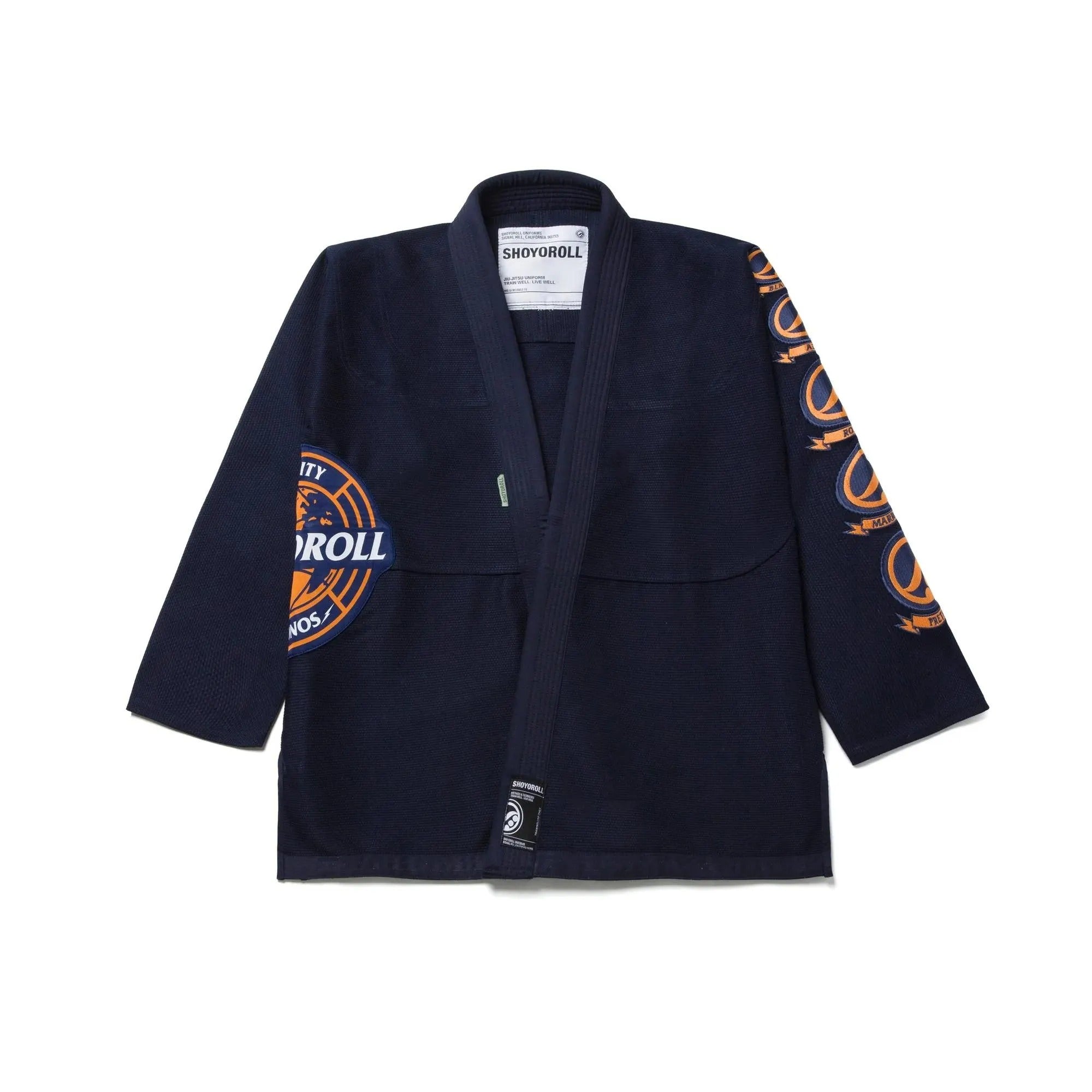 SHOYOROLL TANGERINE COMPETITOR BJJ NEVY KIMONO / GI