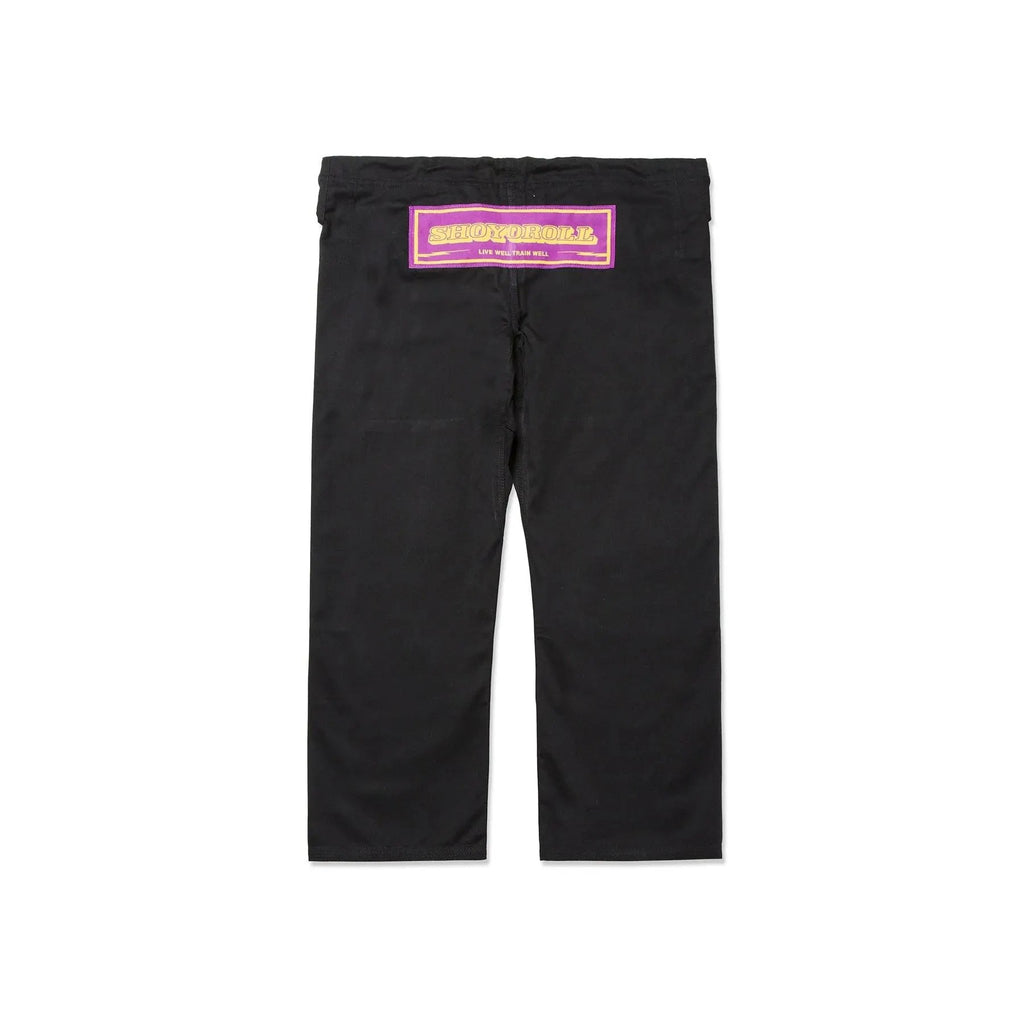 SHOYOROLL CITRINE COMPETITOR BRAZILIAN JIU-JITSU BLACK KIMONO / GI