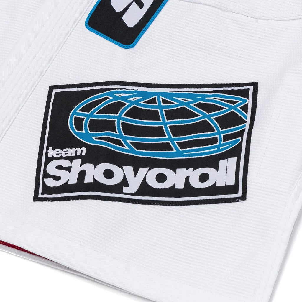 SHOYOROLL FEDERATION V4 BATCH 24 BRASILIANISCHER JIU-JITSU WEISSER KIMONO / GI