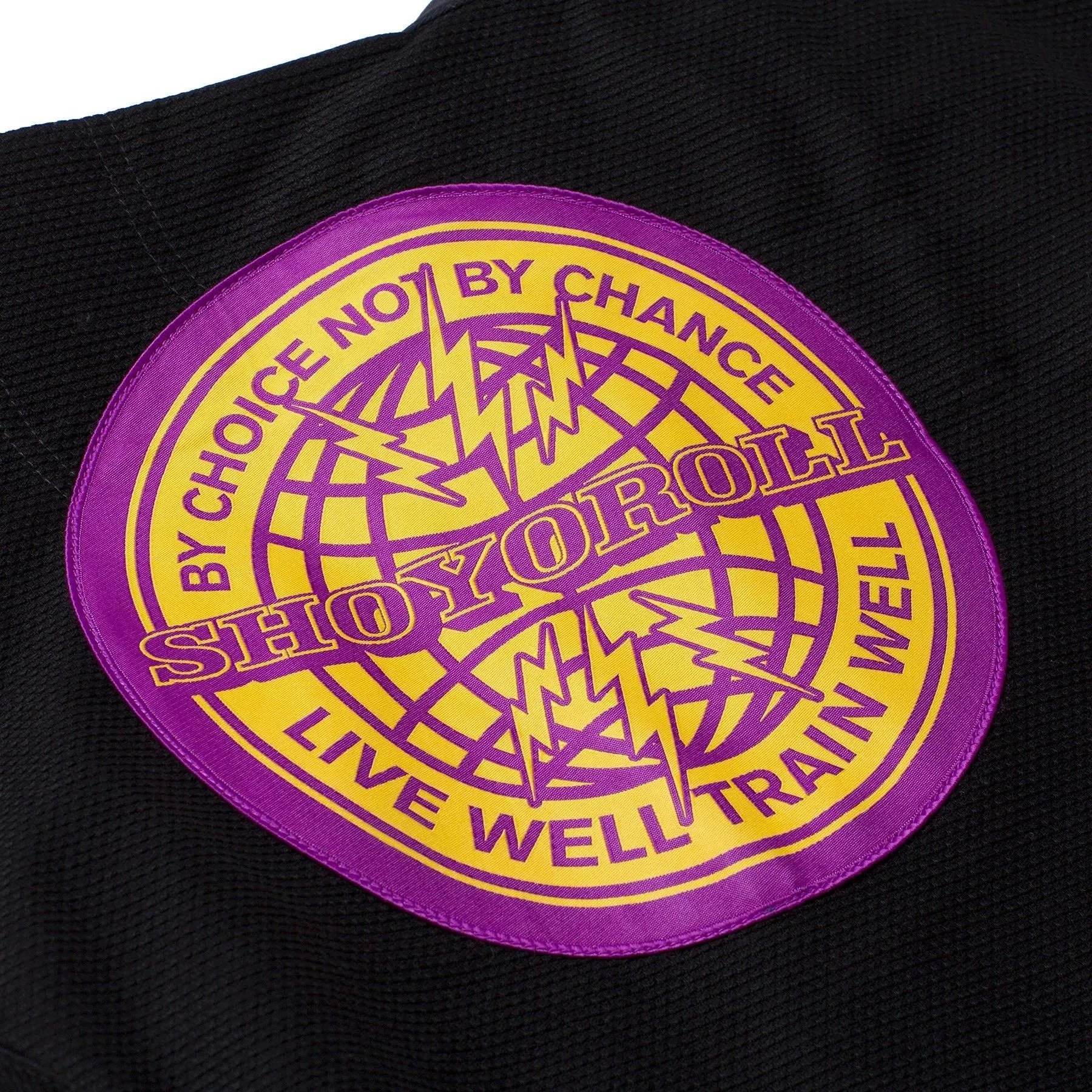 SHOYOROLL CITRINE COMPETITOR BRAZILIAN JIU-JITSU BLACK KIMONO / GI